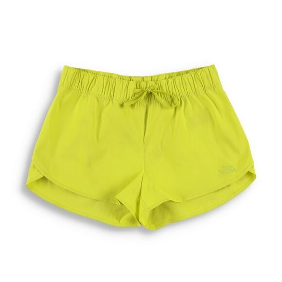 The North Face Women's Yellow Shorts - Picture 1 of 9
